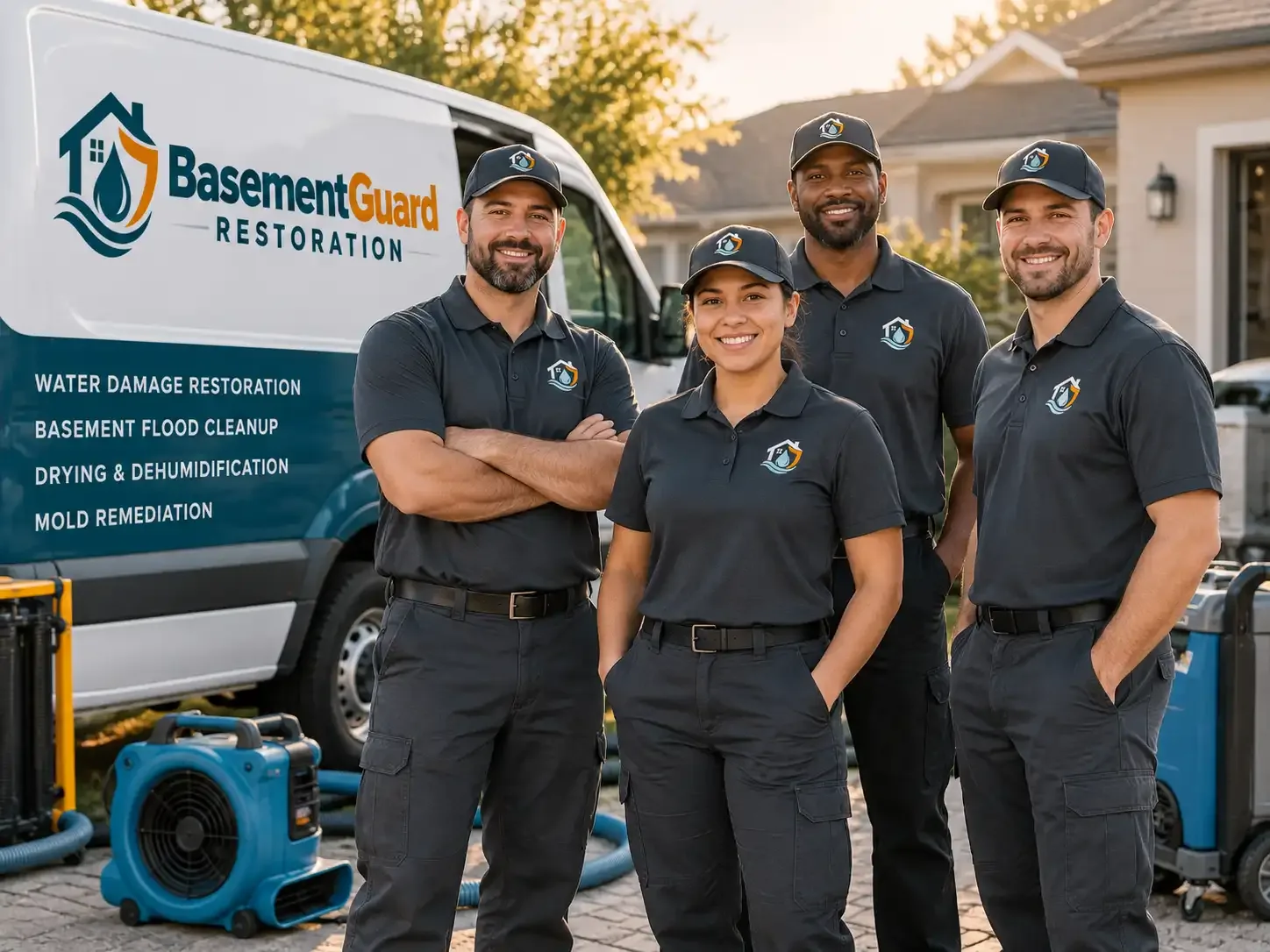 Basement Water Damage Restoration company in Hull, IA